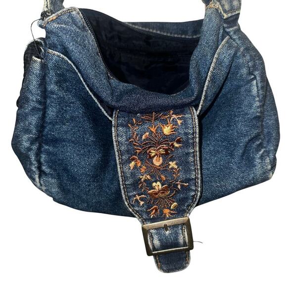 Y2k vintage denim boho bag - Picture 3 of 5